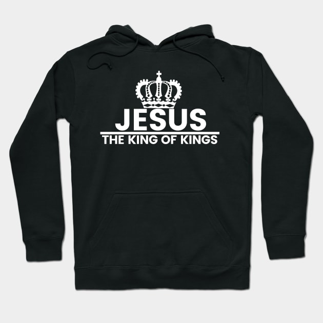 Jesus The King Of Kings Hoodie by Happy - Design